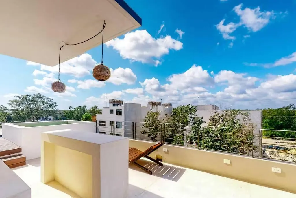 301 Amena Spacious Penthouse Private Pools And View Apartman Tulum Mexikó